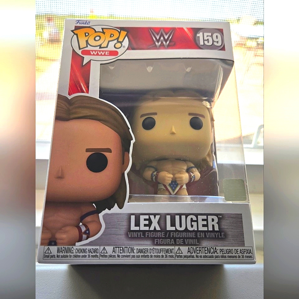 WWE Lex Luger FUNKO Pop # 159 Vinyl Figure